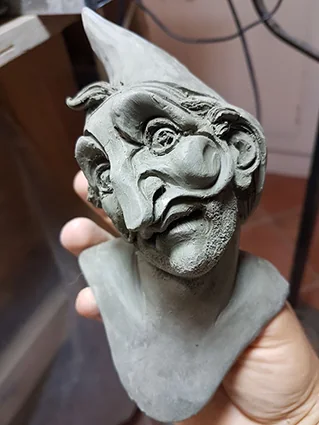 Pulcinella testa