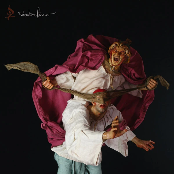 La mor(T)e di carnevale, sculpture by Salvatore Troiano