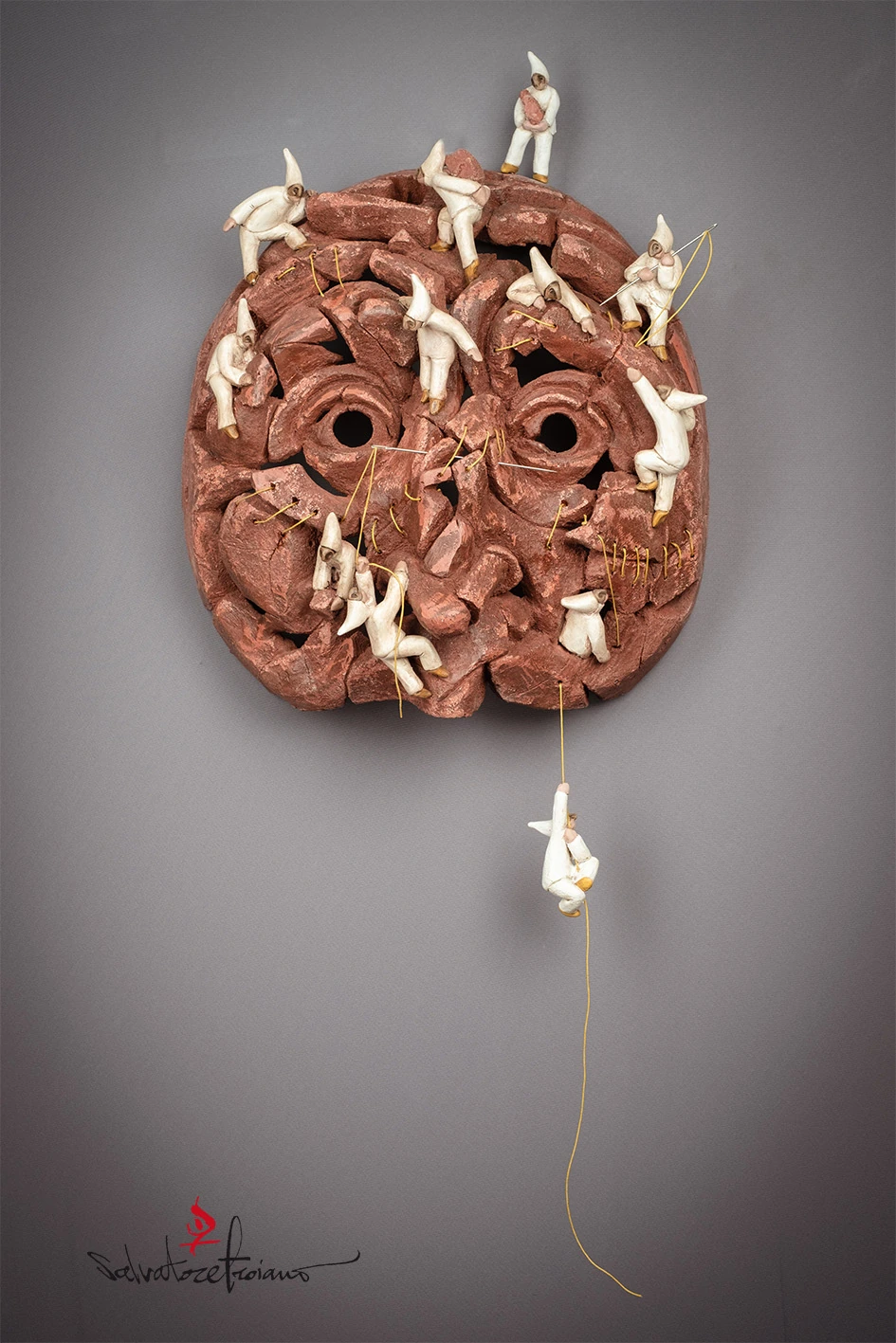 Suonno d’ajere, sculpture by Salvatore Troiano